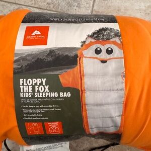 Ozark Trail Sleeping Bag: Floppy the Fox